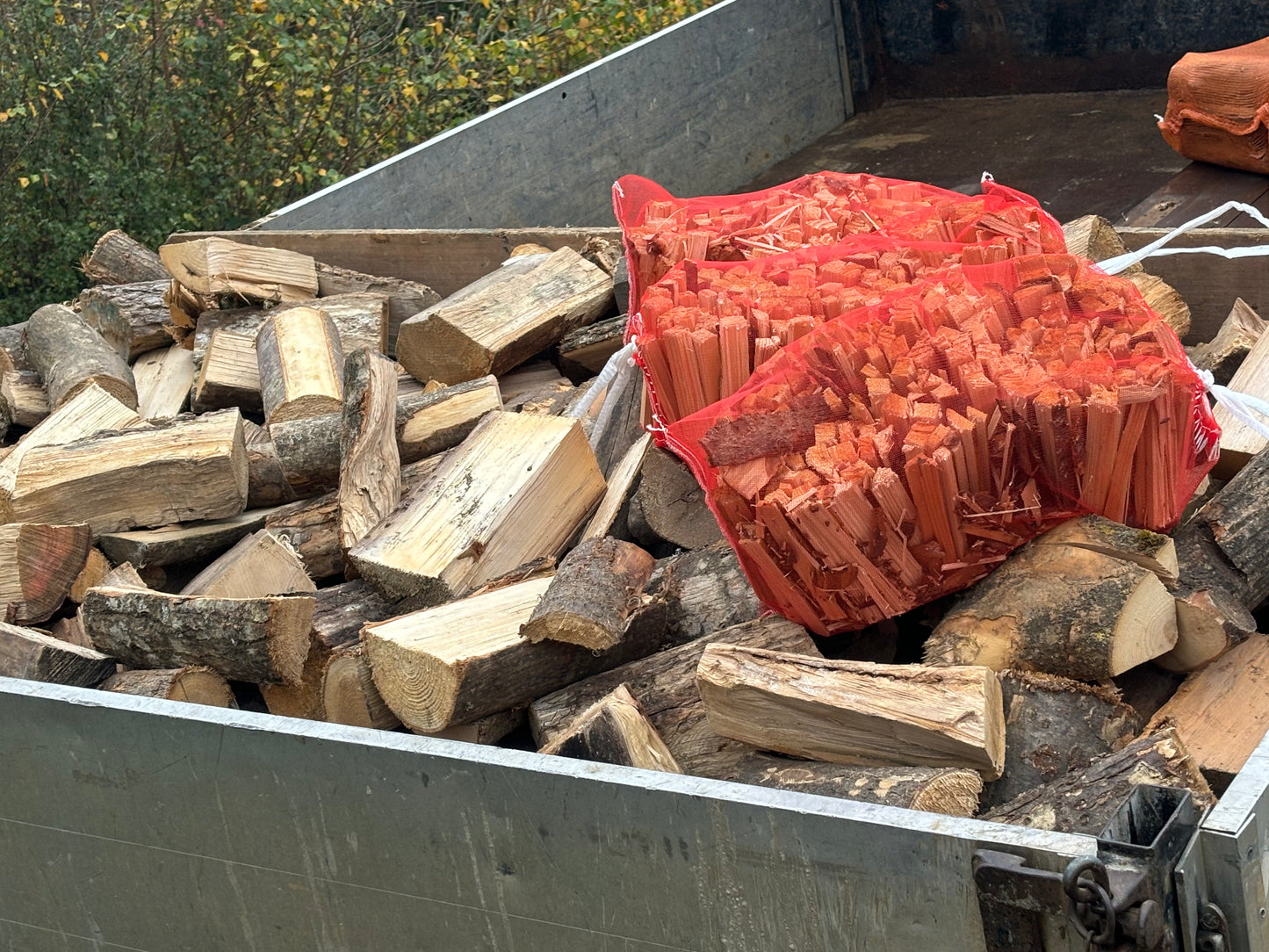Load of Kiln Dried Logs & Three Kindling Nets