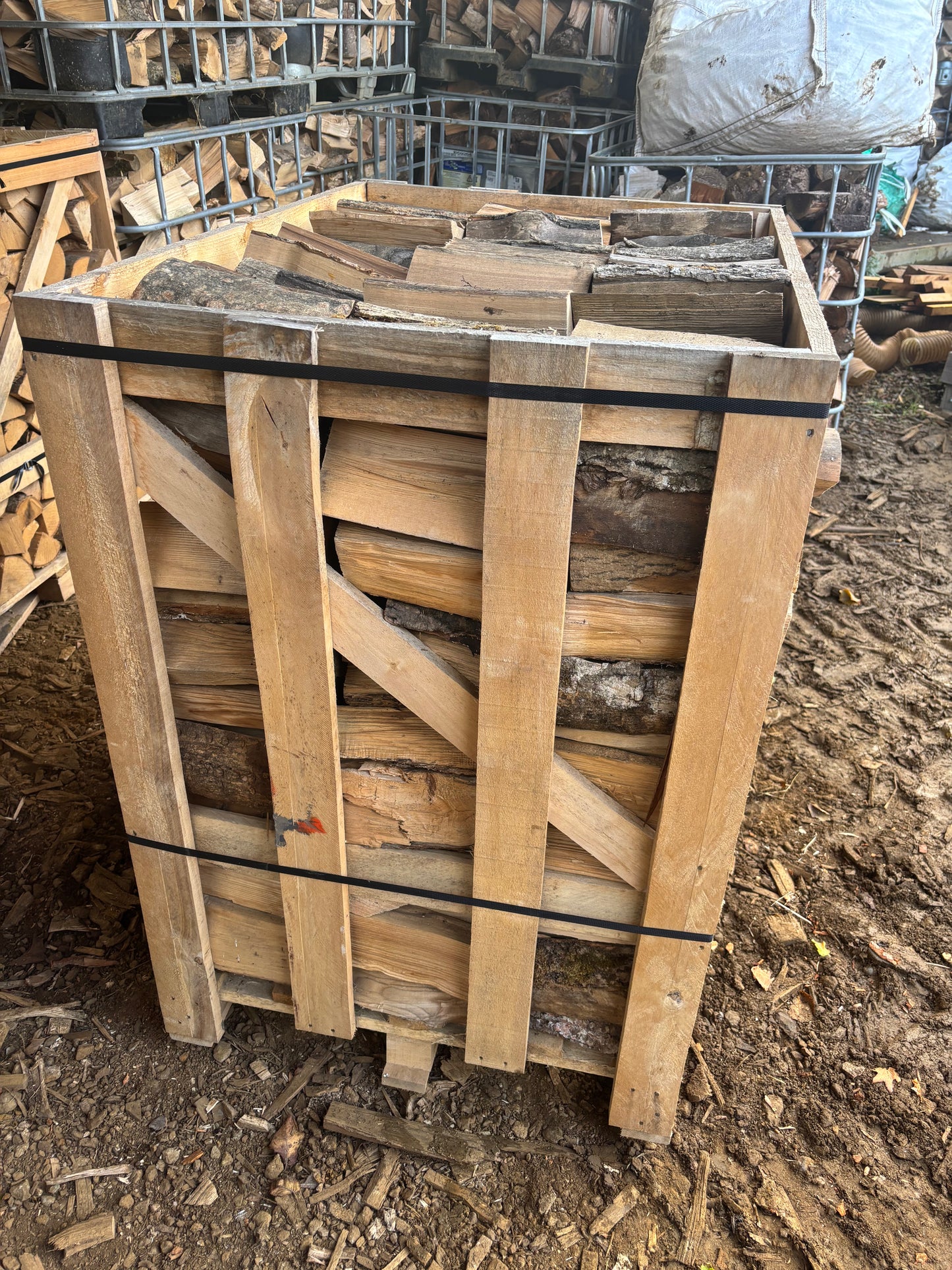 Crate of ASH kiln dried logs! While stocks last £290 delivered
