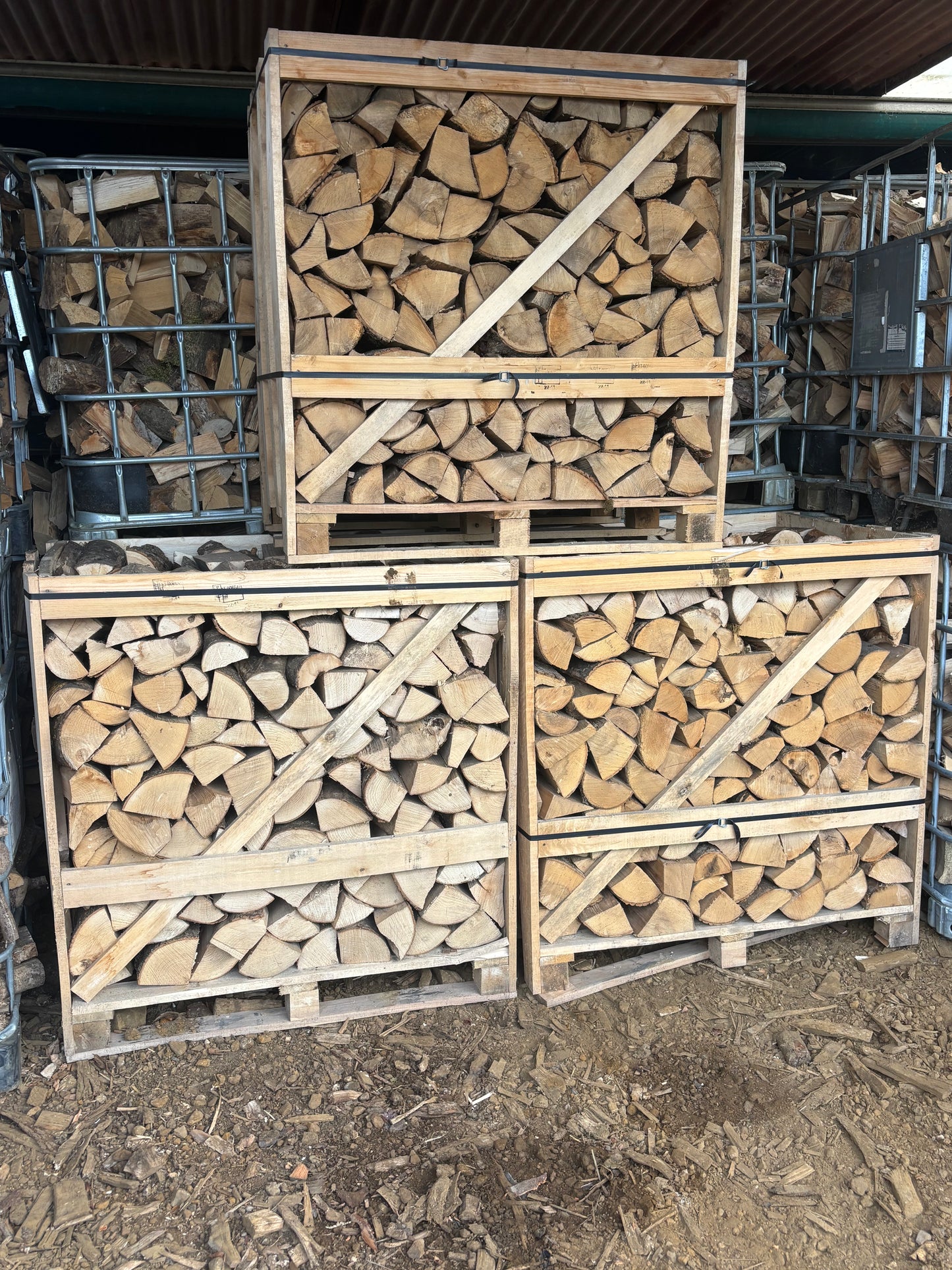 Crate of ASH kiln dried logs! While stocks last £290 delivered