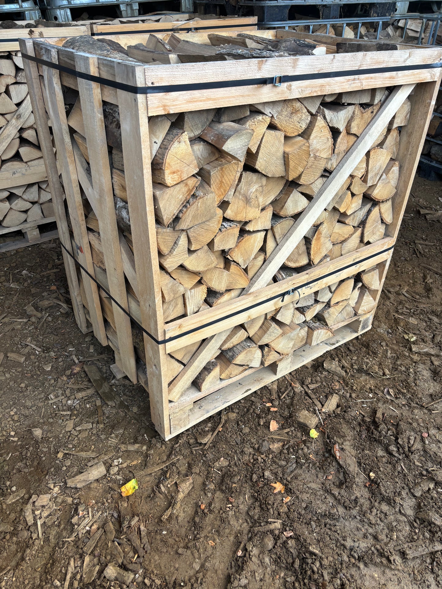 Crate of ASH kiln dried logs! While stocks last £290 delivered